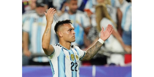 Lautaro Martínez gjorde Argentinas andra mål i VM 2026 Lautaro Martínez gjorde Argentinas andra mål i VM 2026